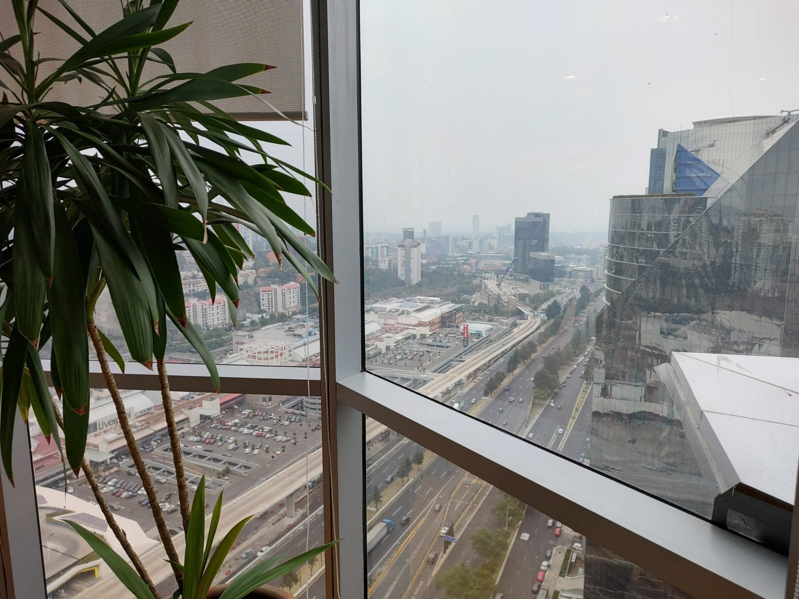 Vista panorámica desde el despacho de abogados en Santa Fe